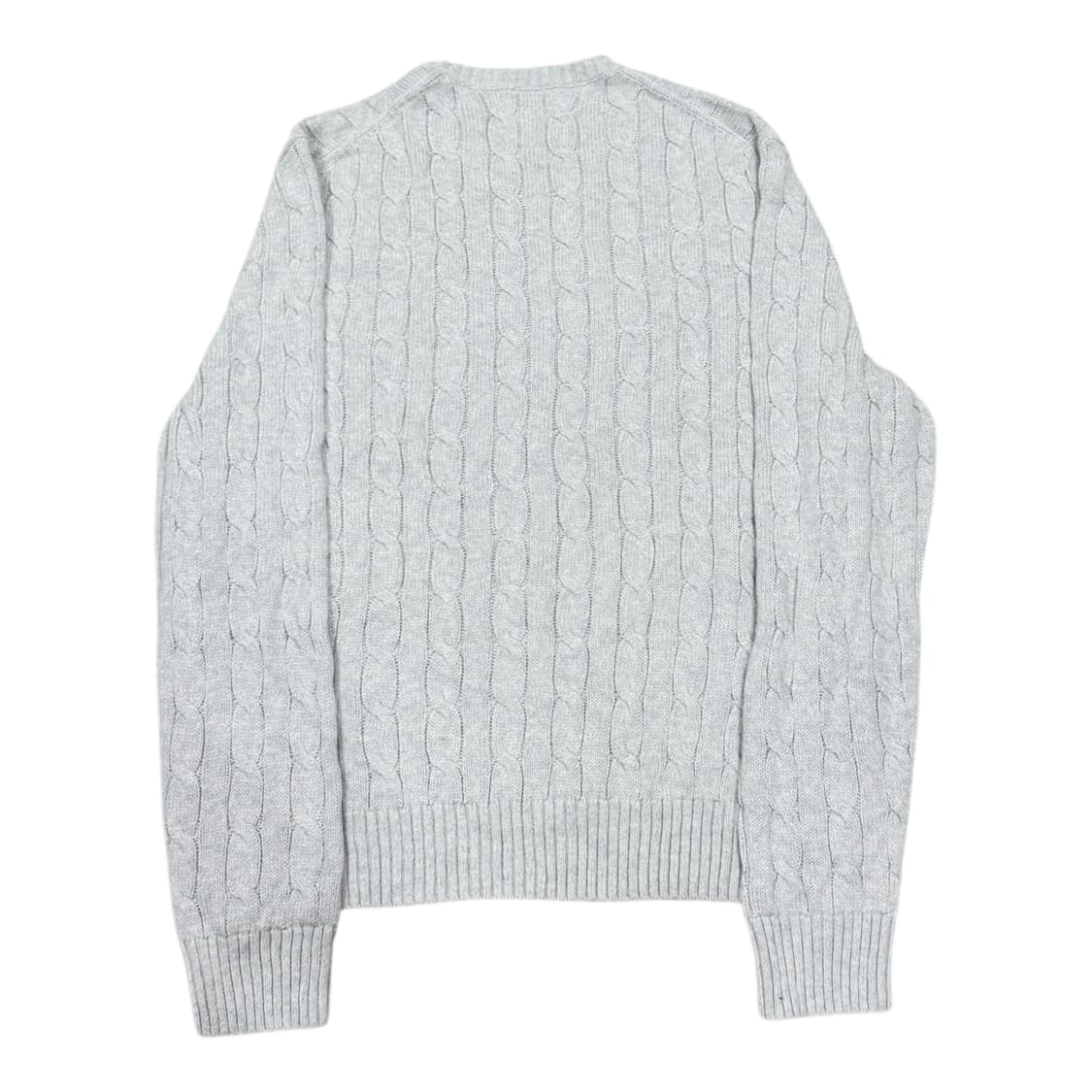 폴로 랄프로렌 케이블 꽈배기 니트 그레이 L 상품이미지3