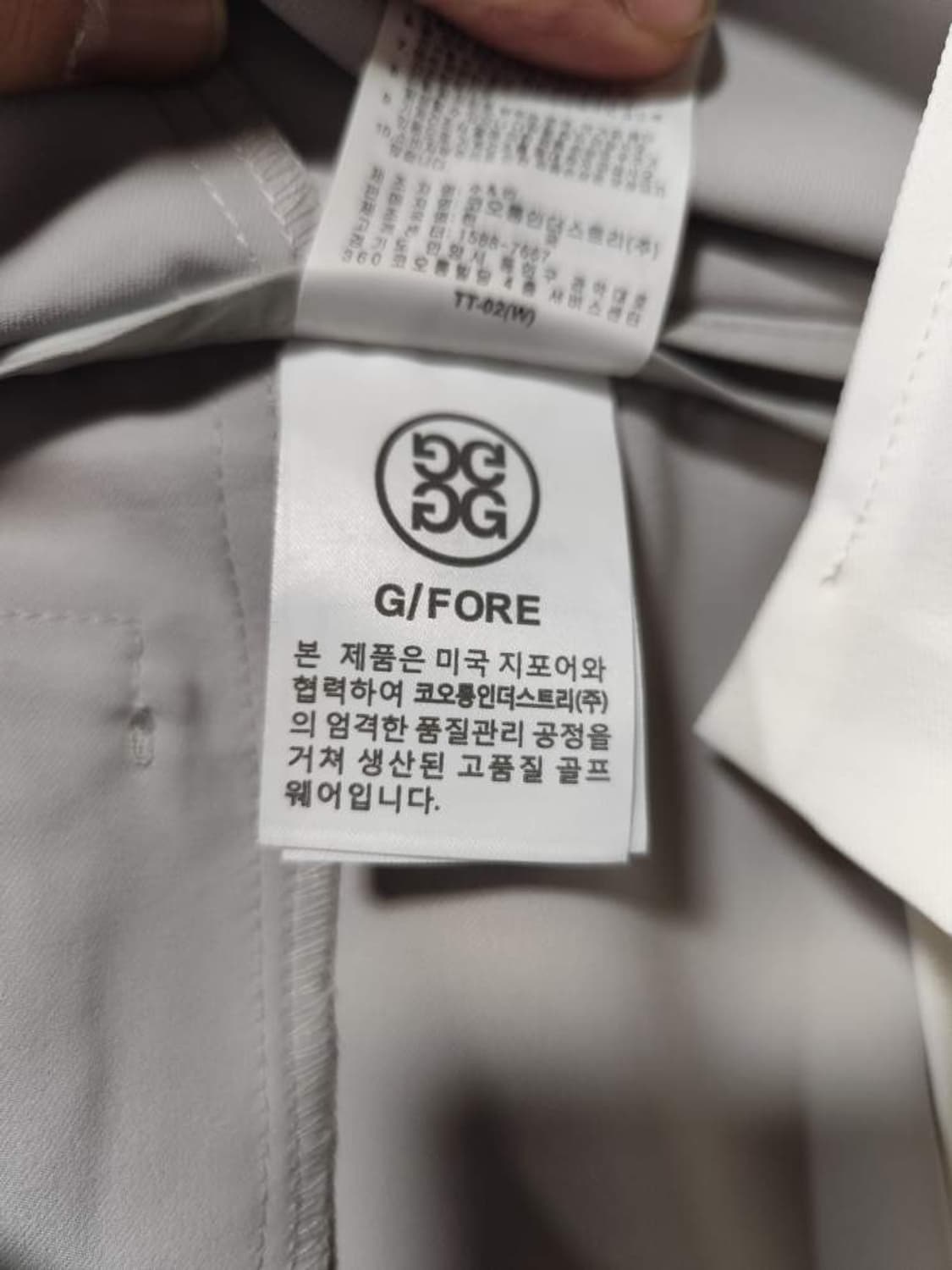 27~28인치 지포어 플리츠 골프 스커트 라이트그레이 상품이미지6