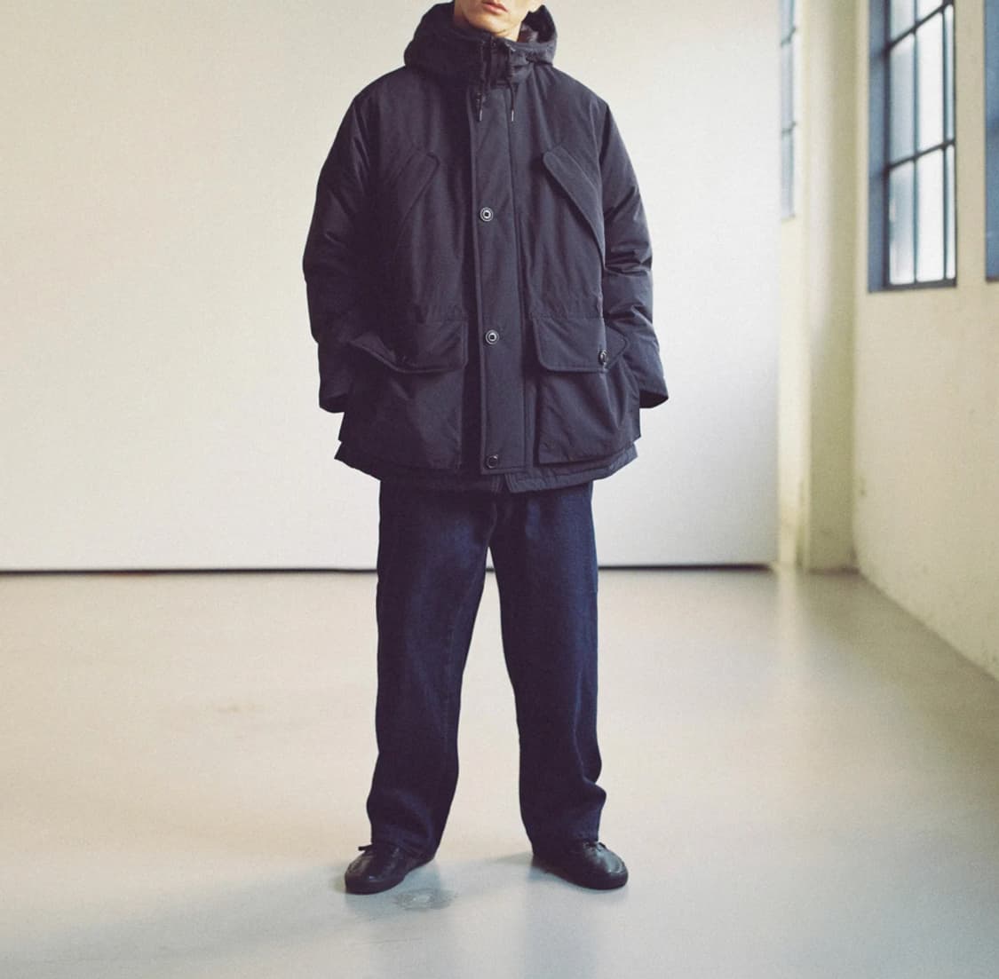 아워셀브스 x 에스파이 Duck Down Polar Parka 네이비 상품이미지2