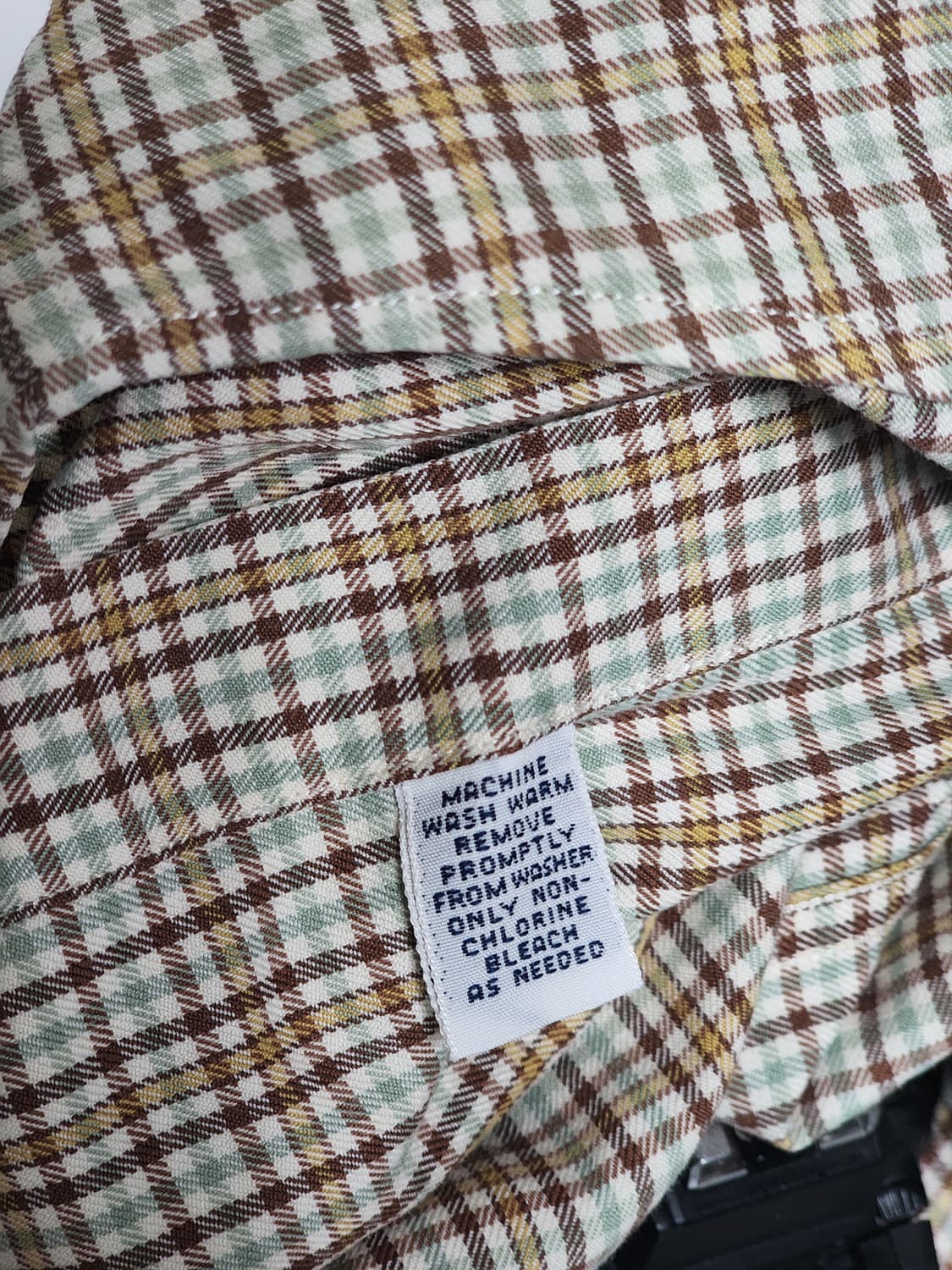 빈티지 폴로 랄프로렌 체크 셔츠 M 사이즈( Equestrian) 라인 상품이미지9