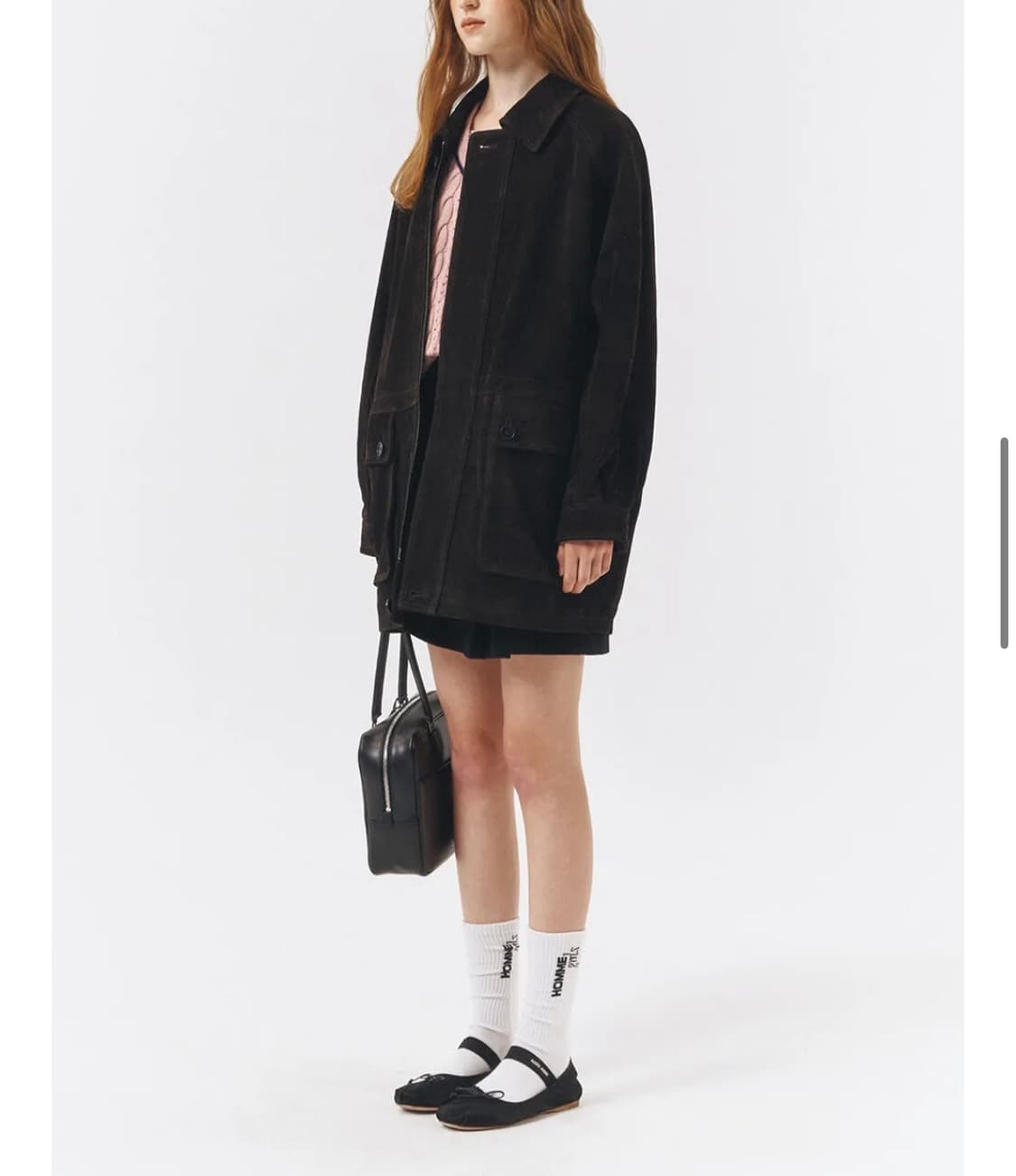 DUNST. 던스트 UNISEX LILY SUEDE HALF JACKET 상품이미지2