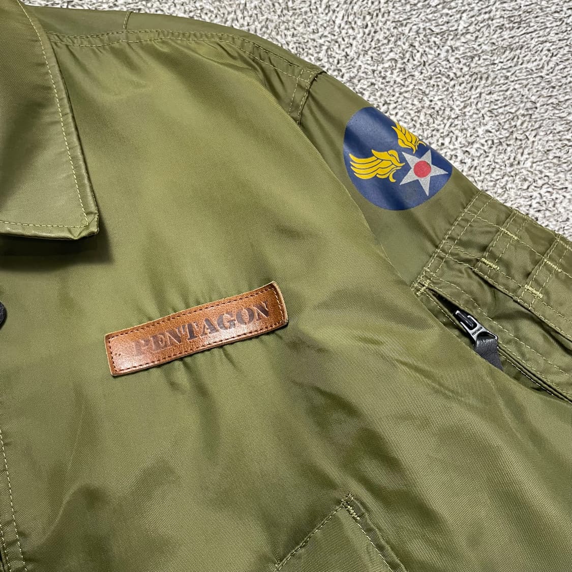 펜타곤 플라이트 자켓 상품이미지2