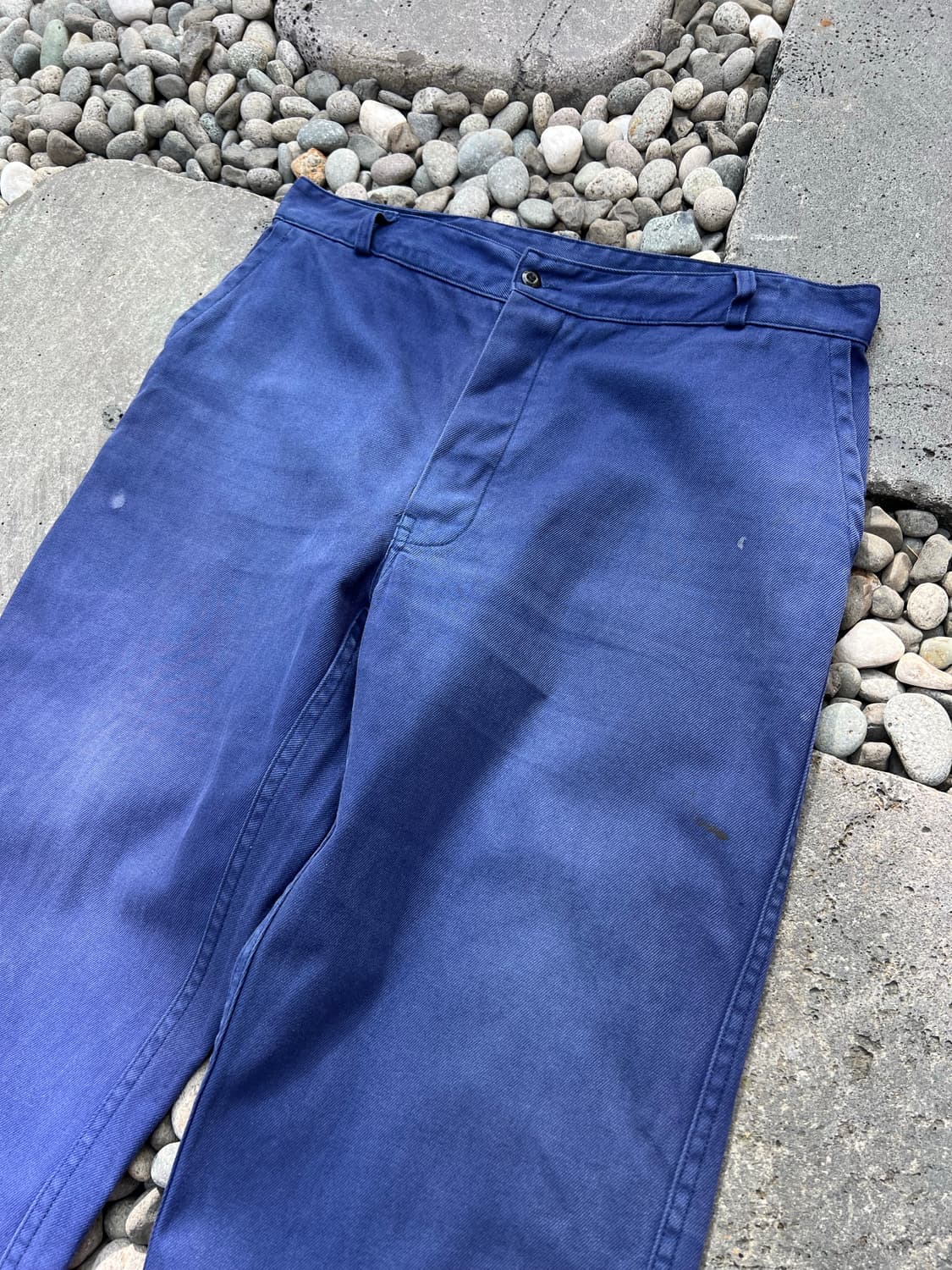 (33인치)OLD VINTAGE FADED BLUE 빈티지프렌치워크팬츠 상품이미지5