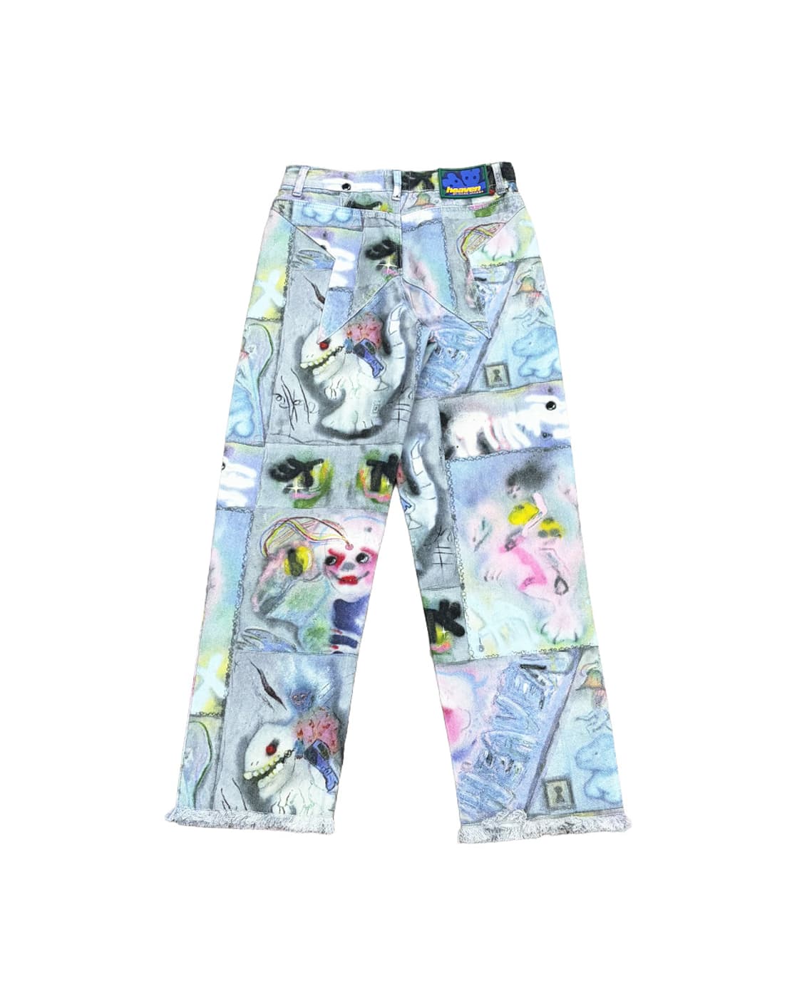 헤븐 그래픽 데님팬츠 상품이미지2