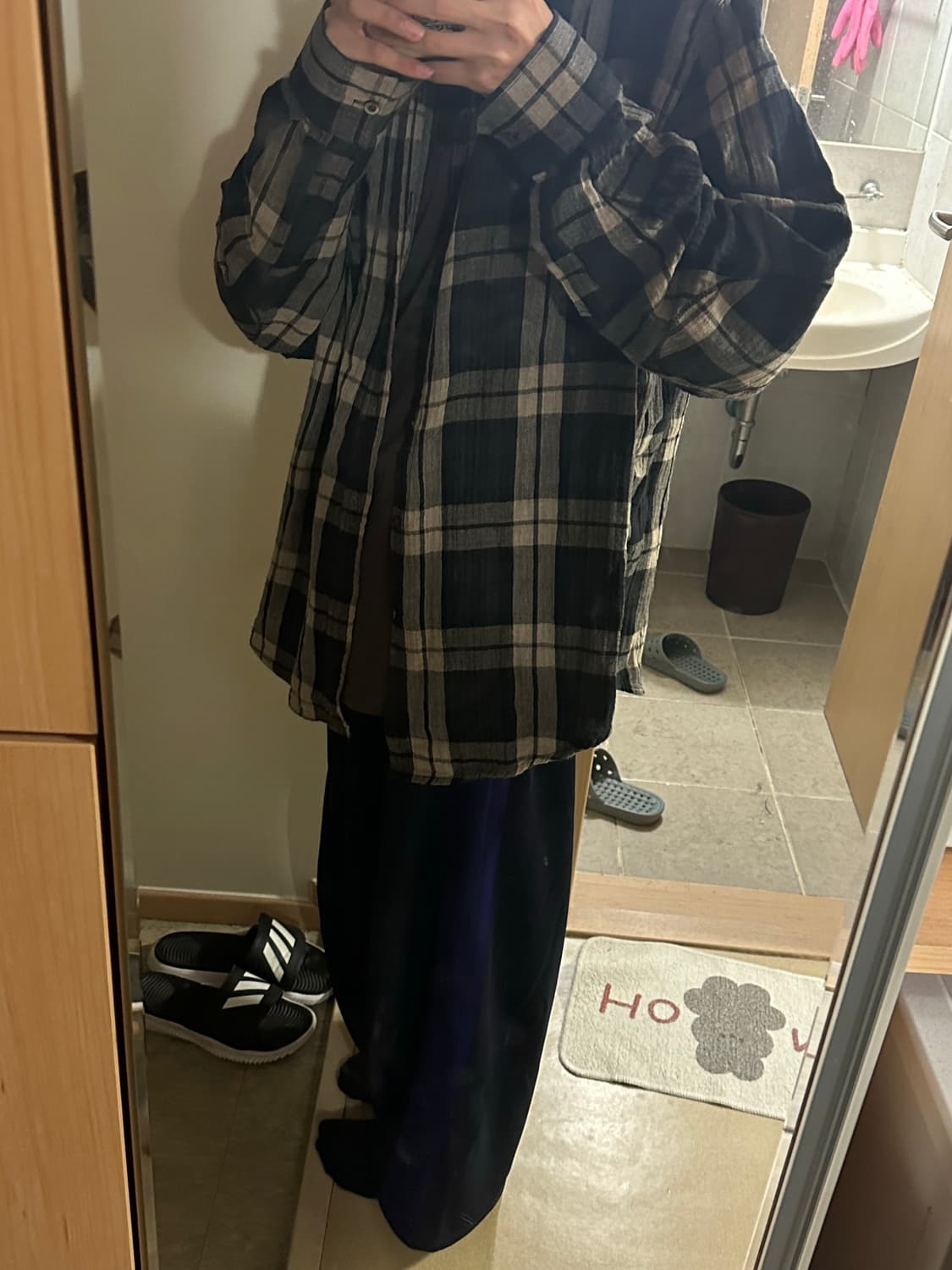 [1] 노운 체크셔츠 상품이미지1