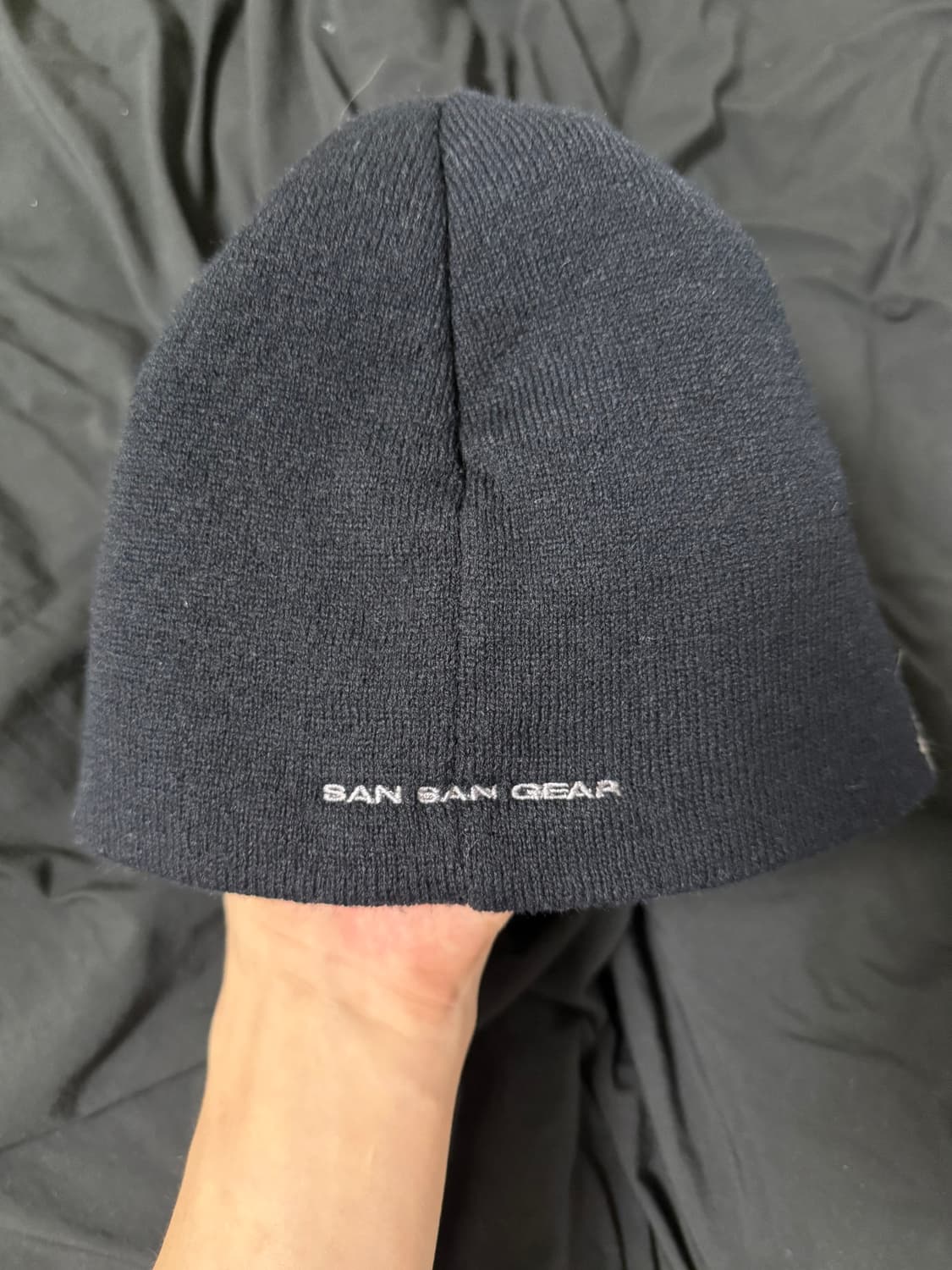 산산기어 로고 비니 블랙 상품이미지3