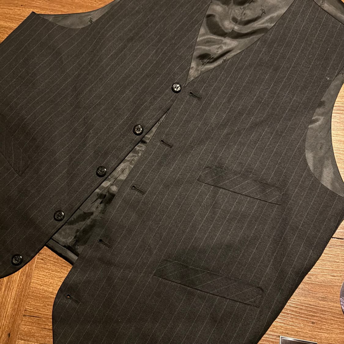 90s  ysl 입생로랑 신치백 울 베스트 상품이미지7