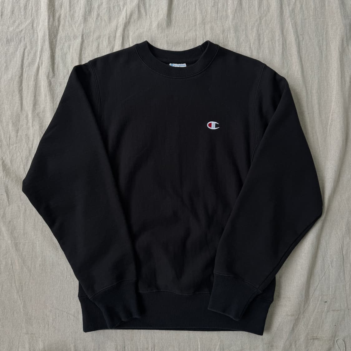 챔피온 리버스위브 블랙 스웻 맨투맨 S 상품이미지2