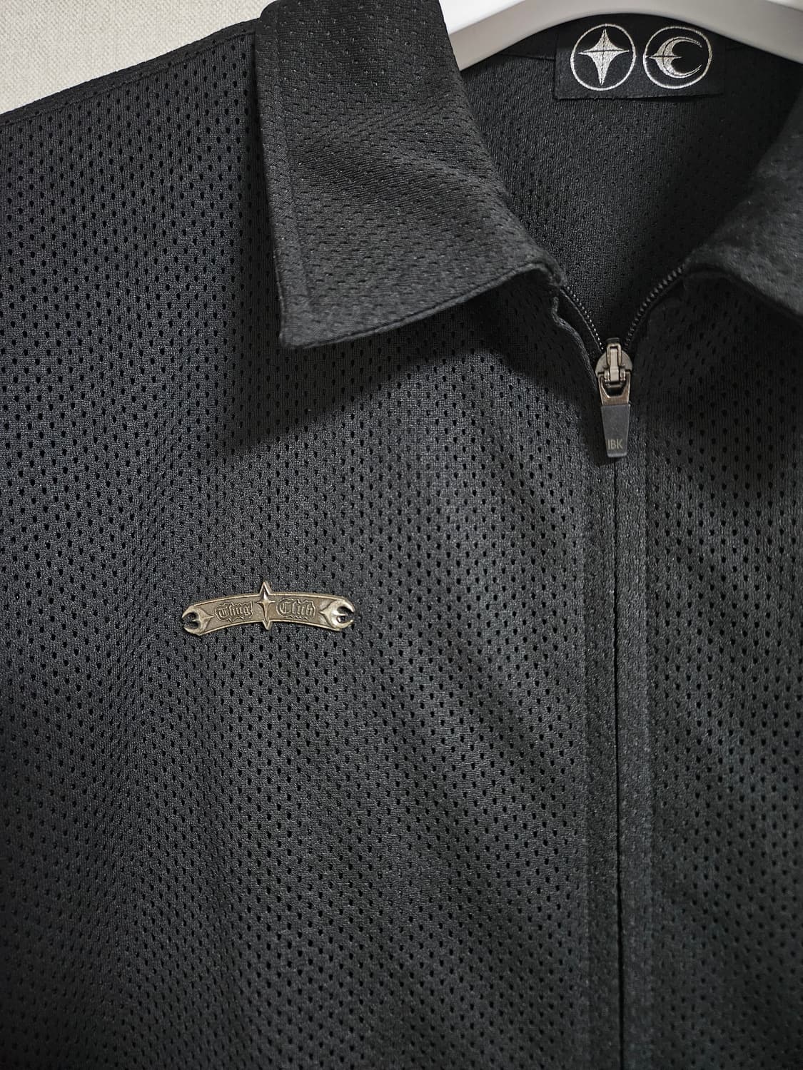 Thug Club 메쉬 블랙 집업 상품이미지4