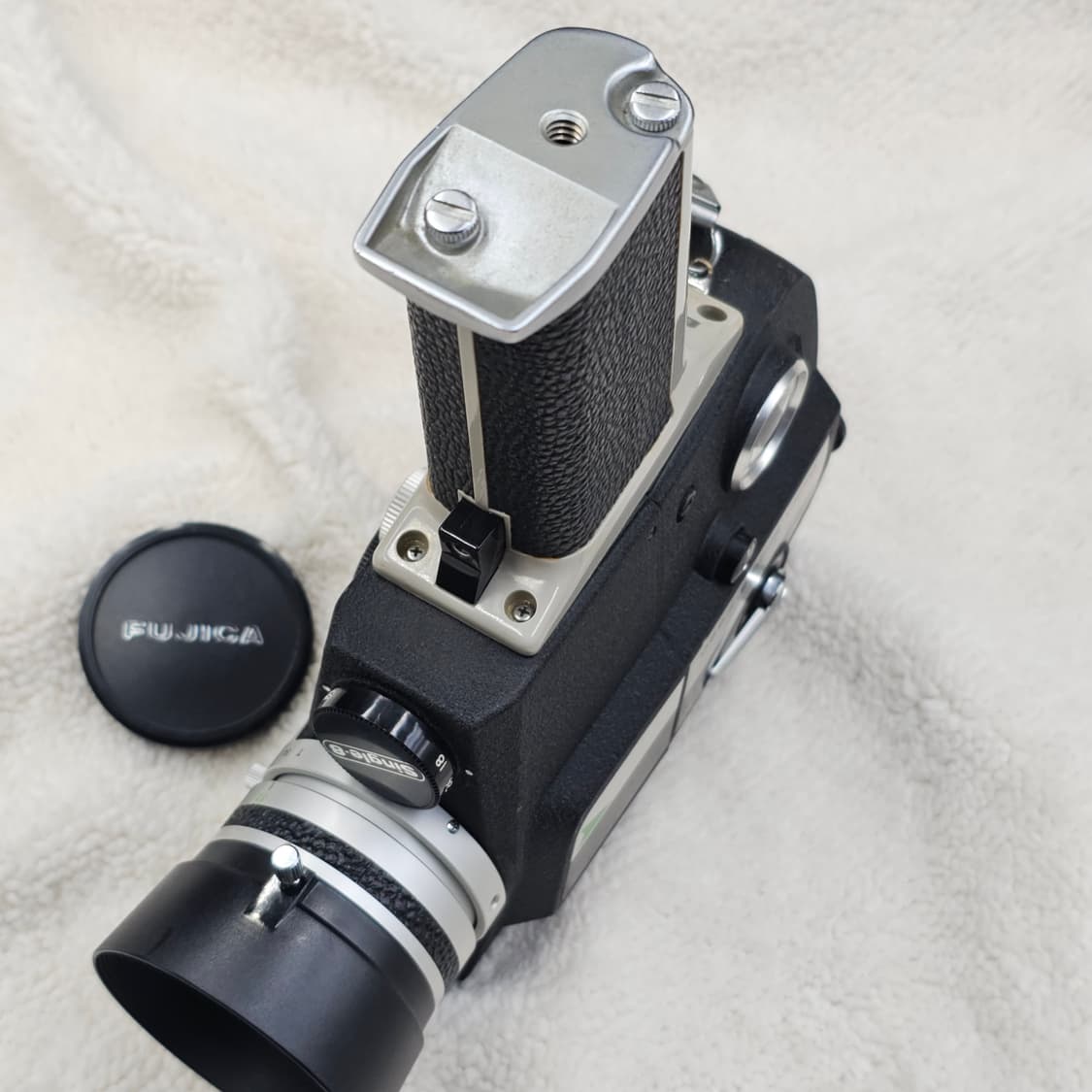 8mm 무비 영화 필름 카메라 후지카 싱글8 Z450 필카 캠코더 앤틱 상품이미지6