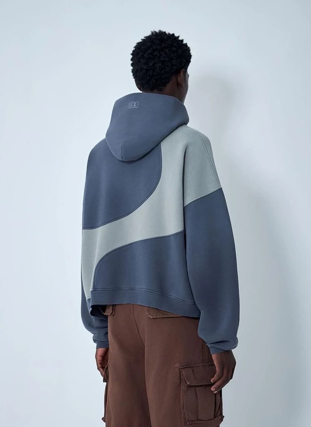 [S,M]이알엘 ERL 25fw 웨이브 후드티 상품이미지3