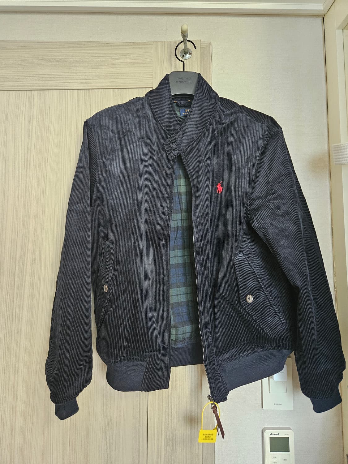 (L)폴로 바라쿠타 해링턴 자켓 네이비 상품이미지1
