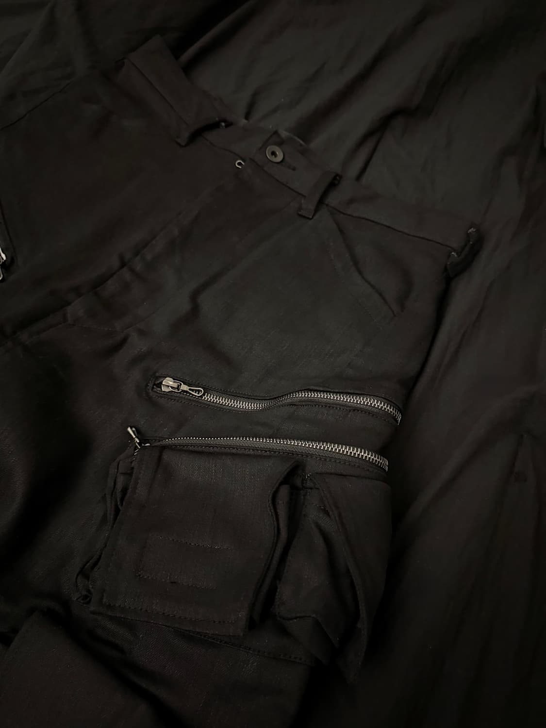 율리우스 24ss 847PAM8-BK 데님팬츠 상품이미지3