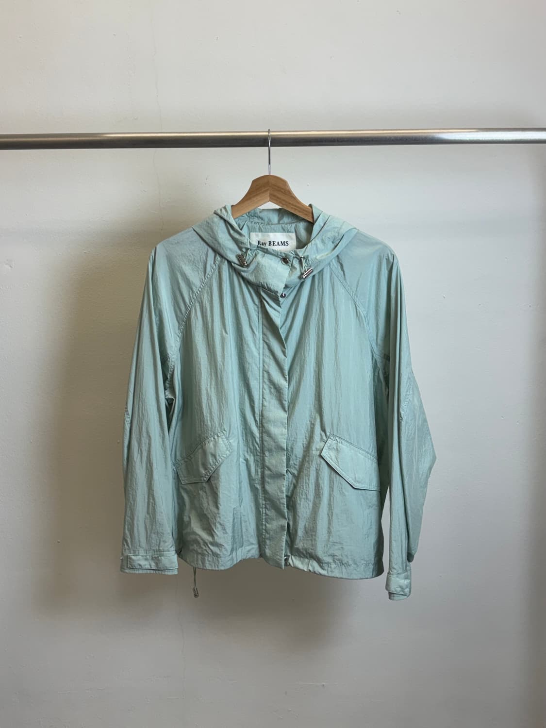 레이 빔즈 나일론 후드 자켓 상품이미지1