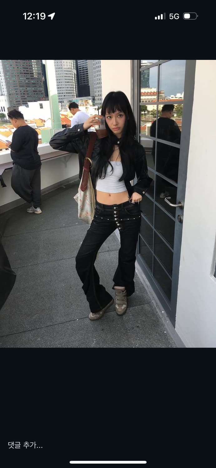 테스트메커니즘 flower button pants 상품이미지4