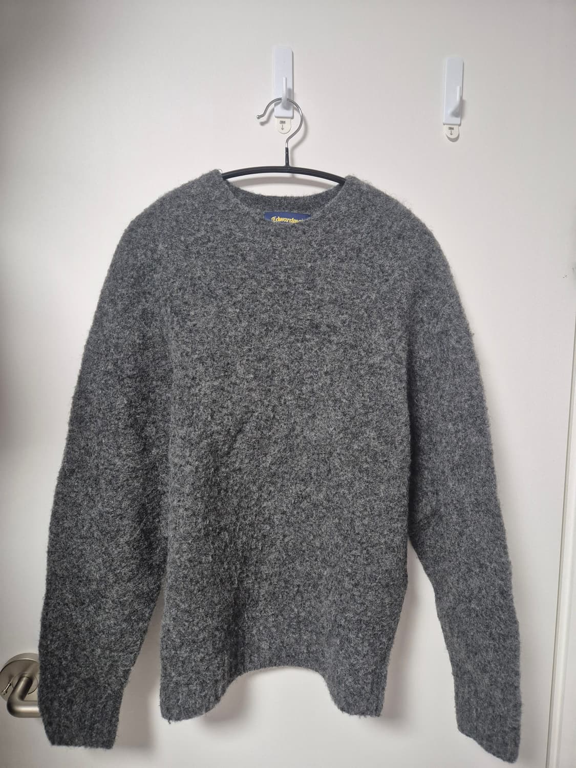 에드워드맥스 그레이 쉐기독 니트(M) 상품이미지2