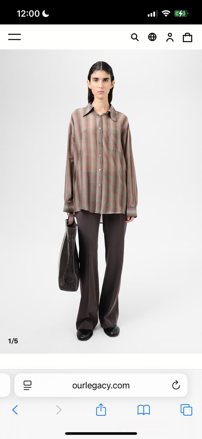 Our legacy favoulite  SHIRT Screen Check 상품이미지3