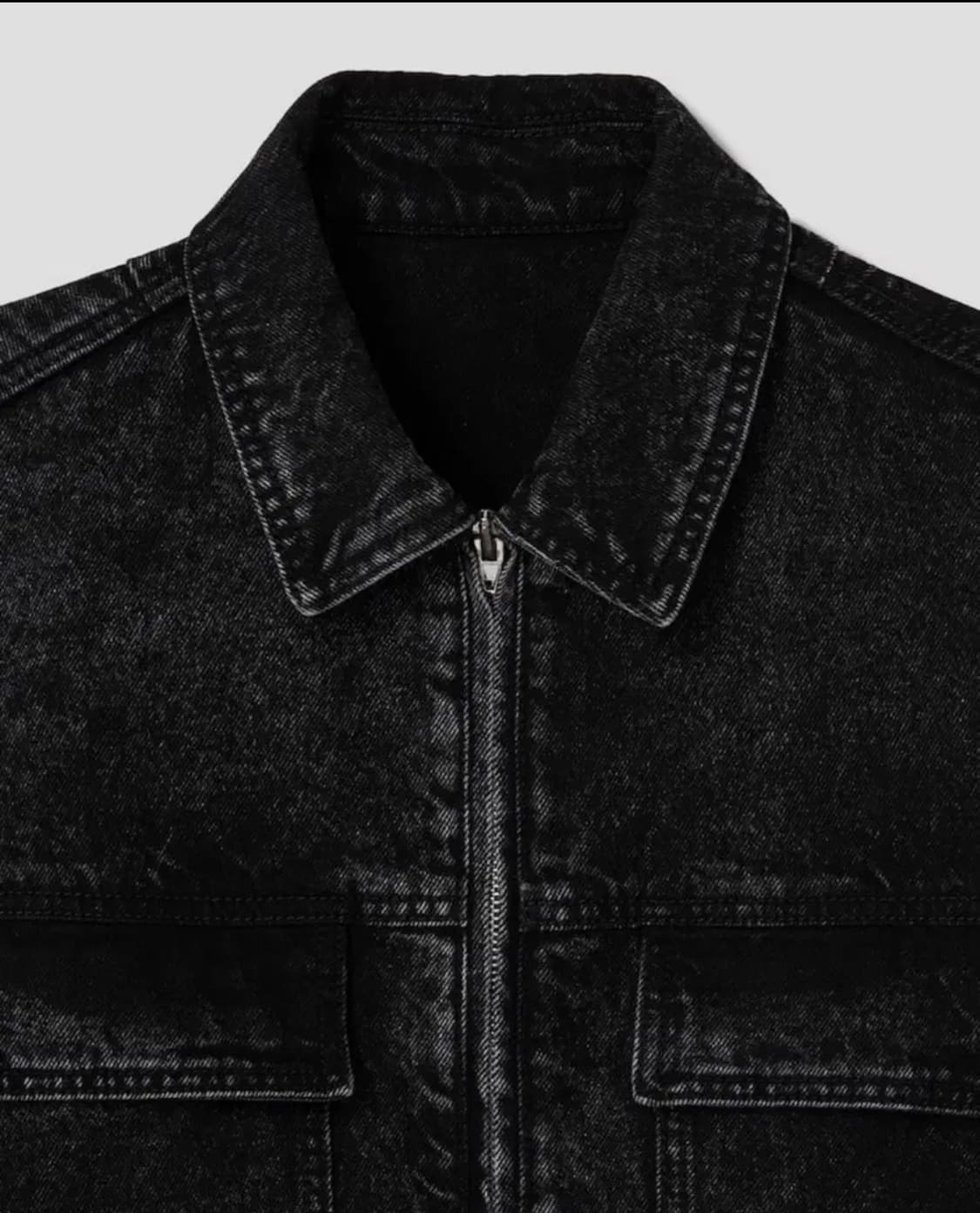 (50) 23fw 준지 흑청 데님 자켓팝니다. 상품이미지9