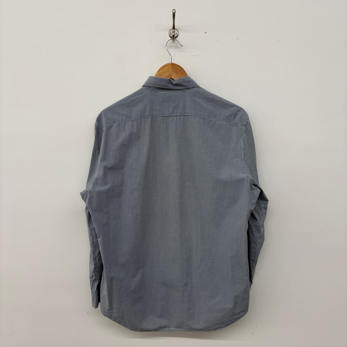 버버리 블루 라벨 체크 셔츠 남성 L 상품이미지5