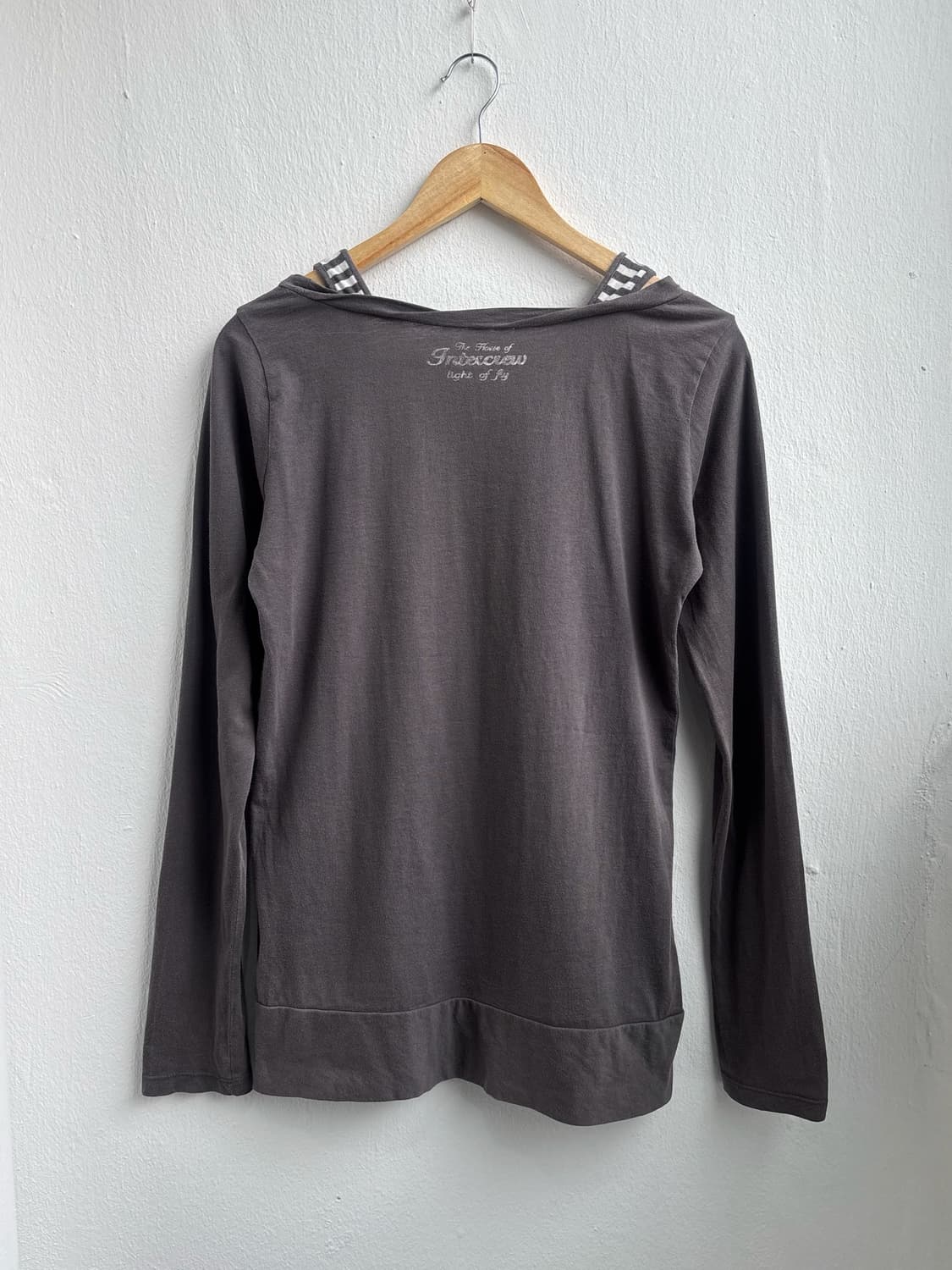 Vintage Graphic Stripe Layered Long Slee 상품이미지6