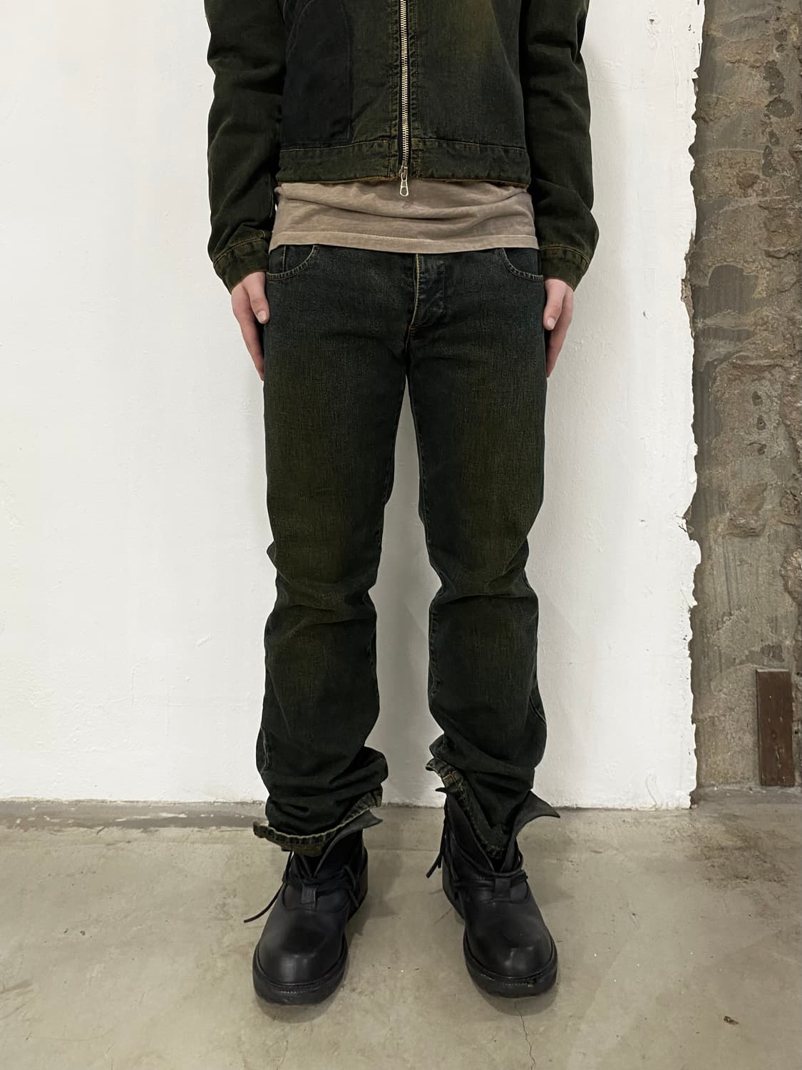 장폴고티에 00s JPG 데님 팬츠 상품이미지2