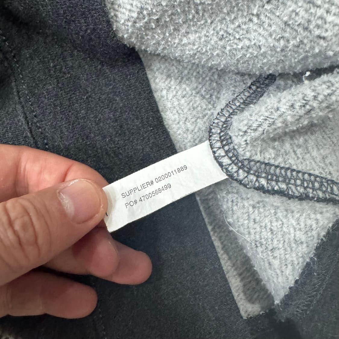 폴로 랄프로렌 후드 집업 차콜 상품이미지5