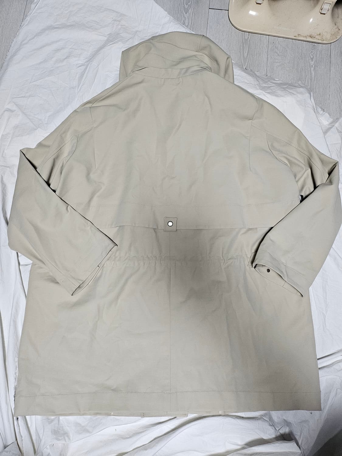 21fw 시스템 후드 야상 자켓 베이지 95 상품이미지2