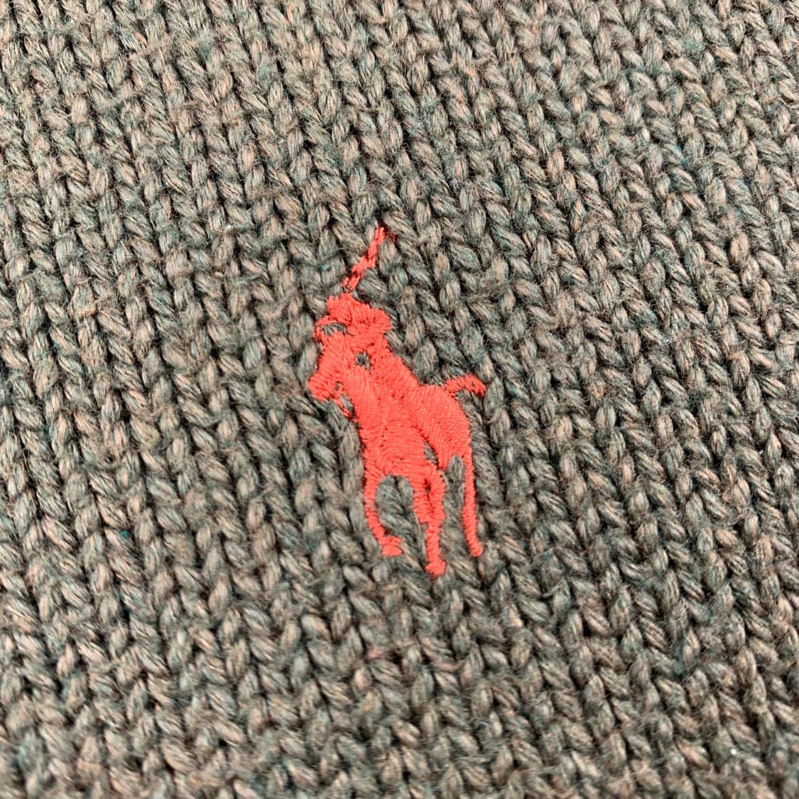 폴로 랄프로렌 포니로고 코튼 니트 올리브 상품이미지3