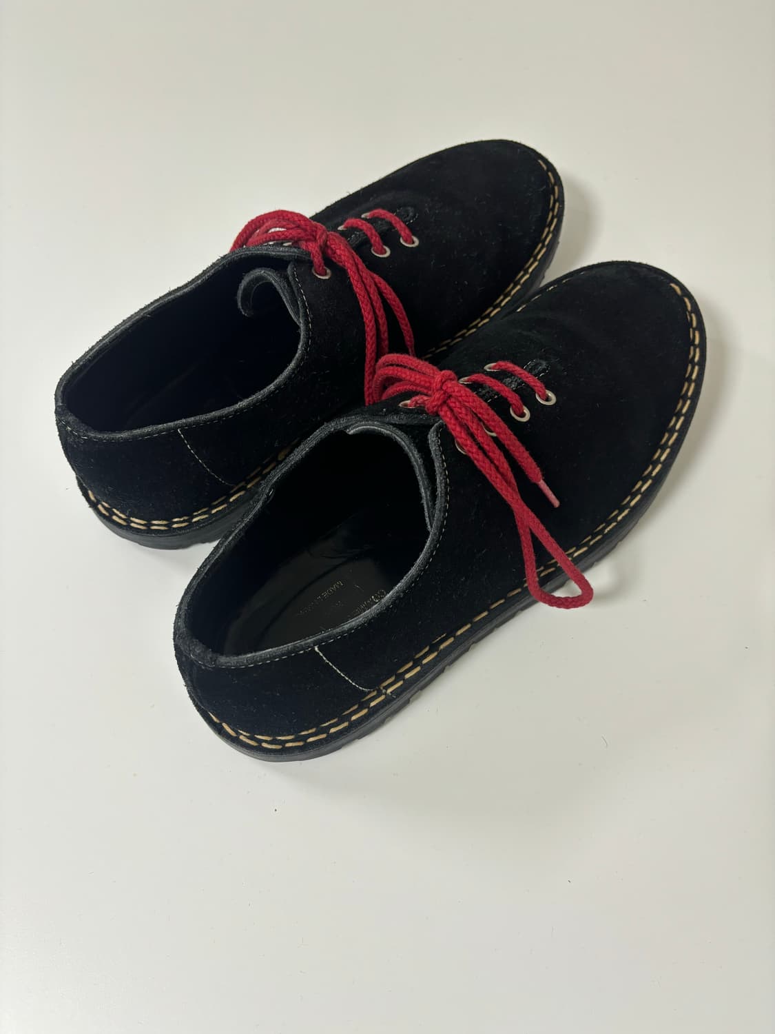 꼼데가르송옴므 스웨이드 스티치 슈즈 상품이미지6