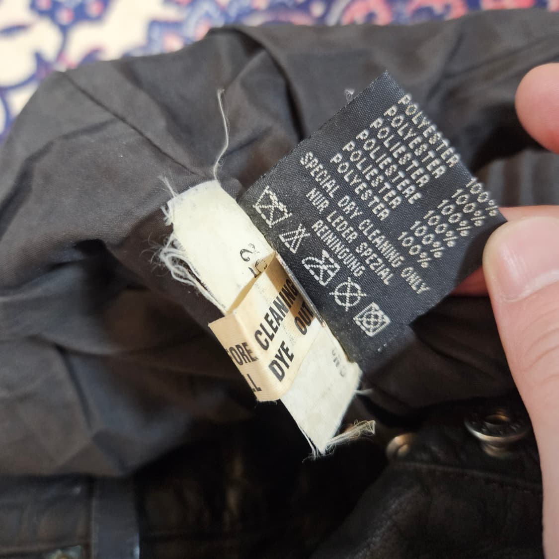 USA 아메리칸 빈티지 버팔로레더 스웨이드 롤업 팬츠
 상품이미지10