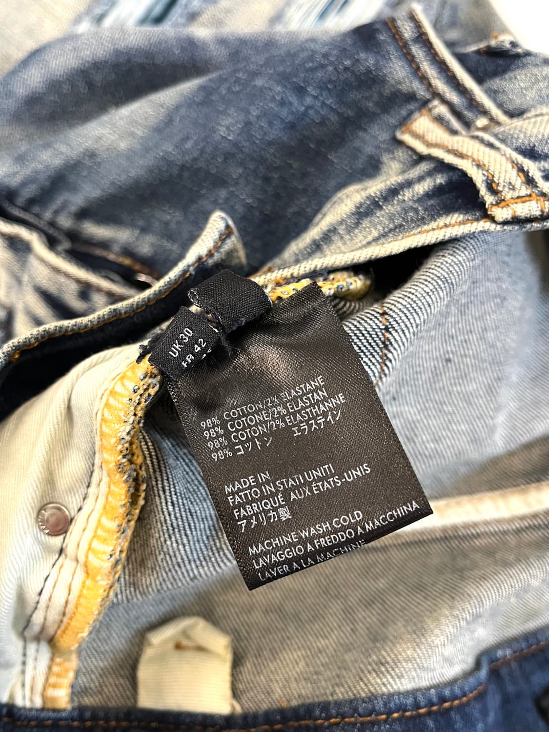 아미리 디스트레스드 이펙트 진 상품이미지6