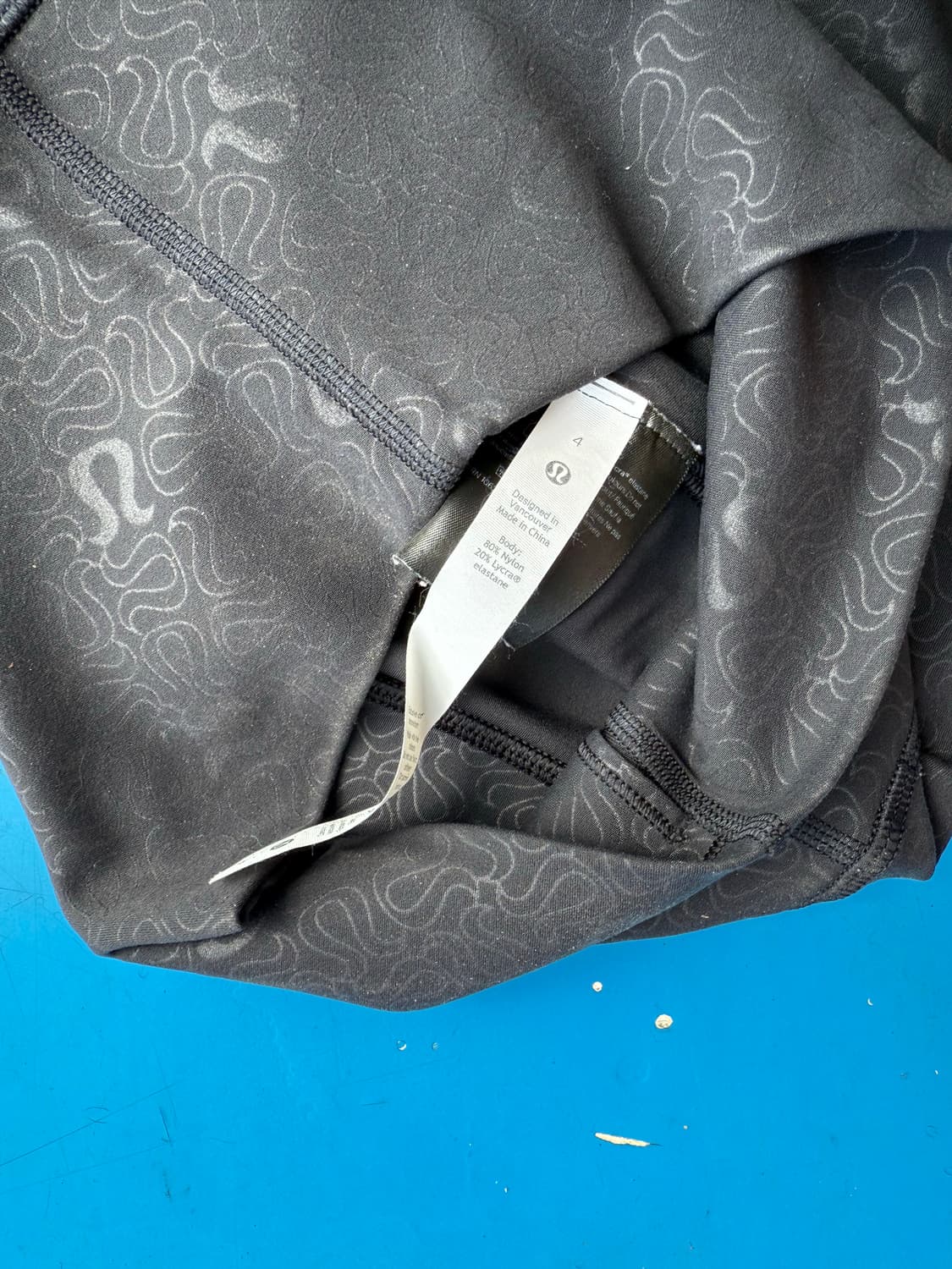 룰루레몬 패턴 레깅스 블랙  상품이미지2