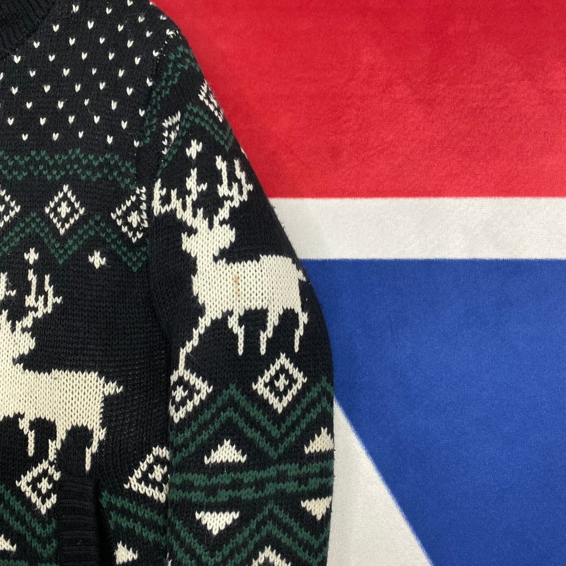 빈티지 노르딕 니트자켓 95 상품이미지3