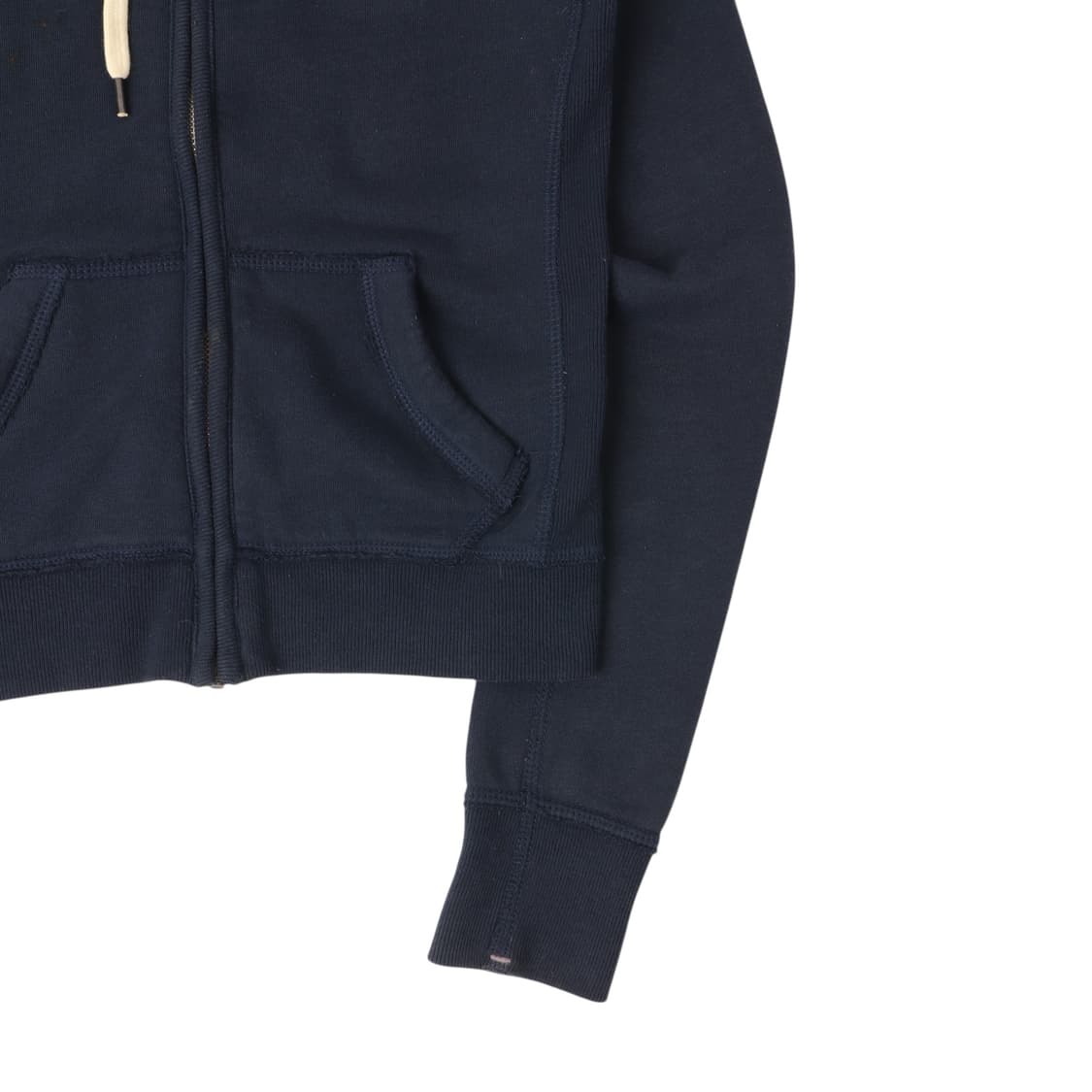 아베크롬비 네이비 아치로고 후드집업 상품이미지4