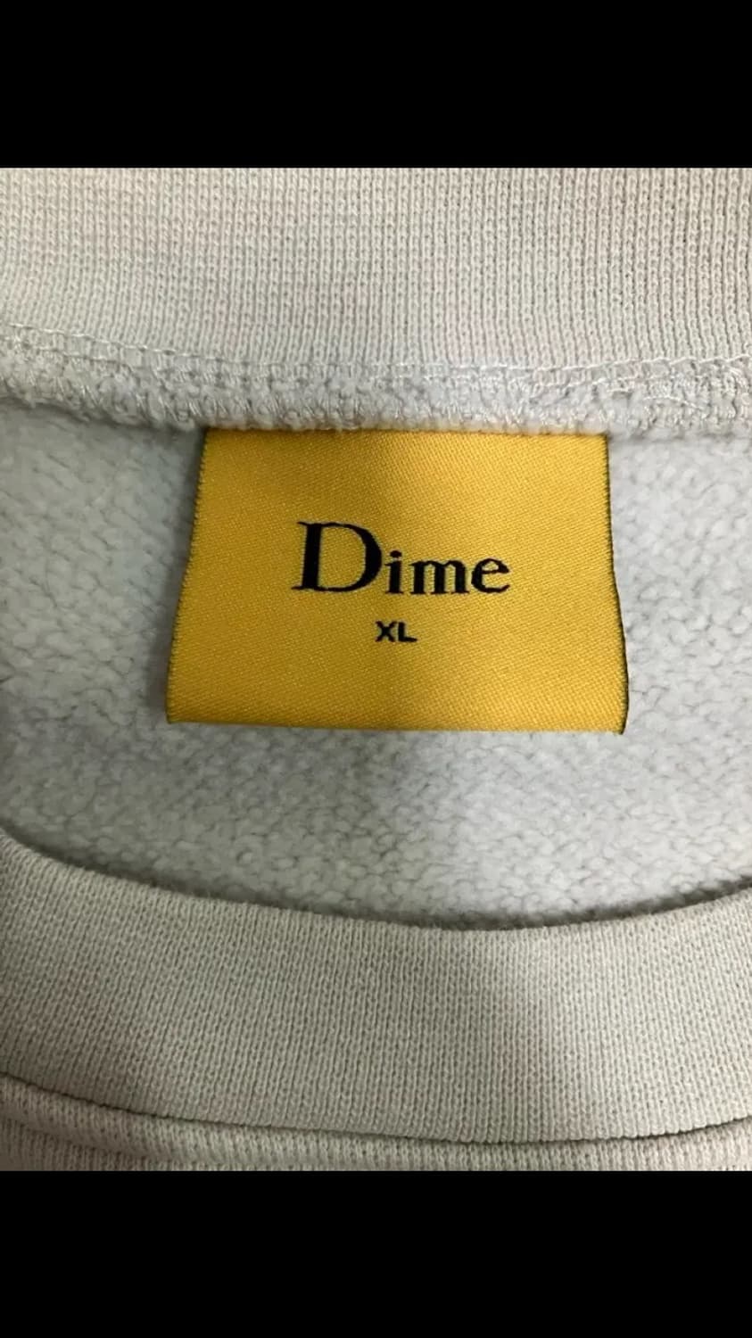 Dime 스웻셔츠(맨투맨) 아이보리 XL 상품이미지3