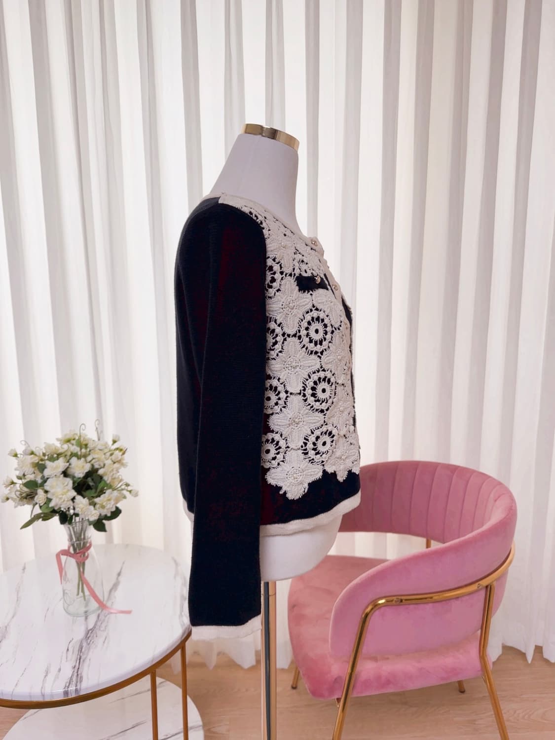 Crea 레이스 가디건 상품이미지5