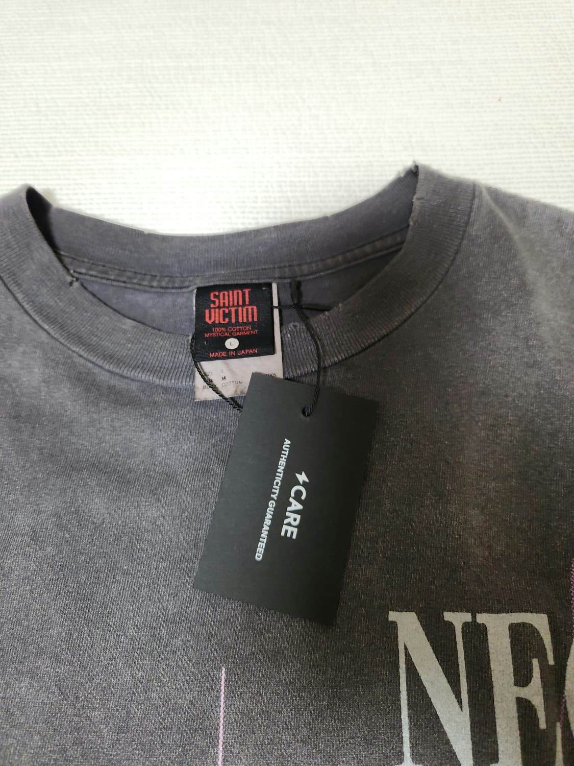 라지l)세인트미카엘 에반게리온 에바 반팔티셔츠 상품이미지3