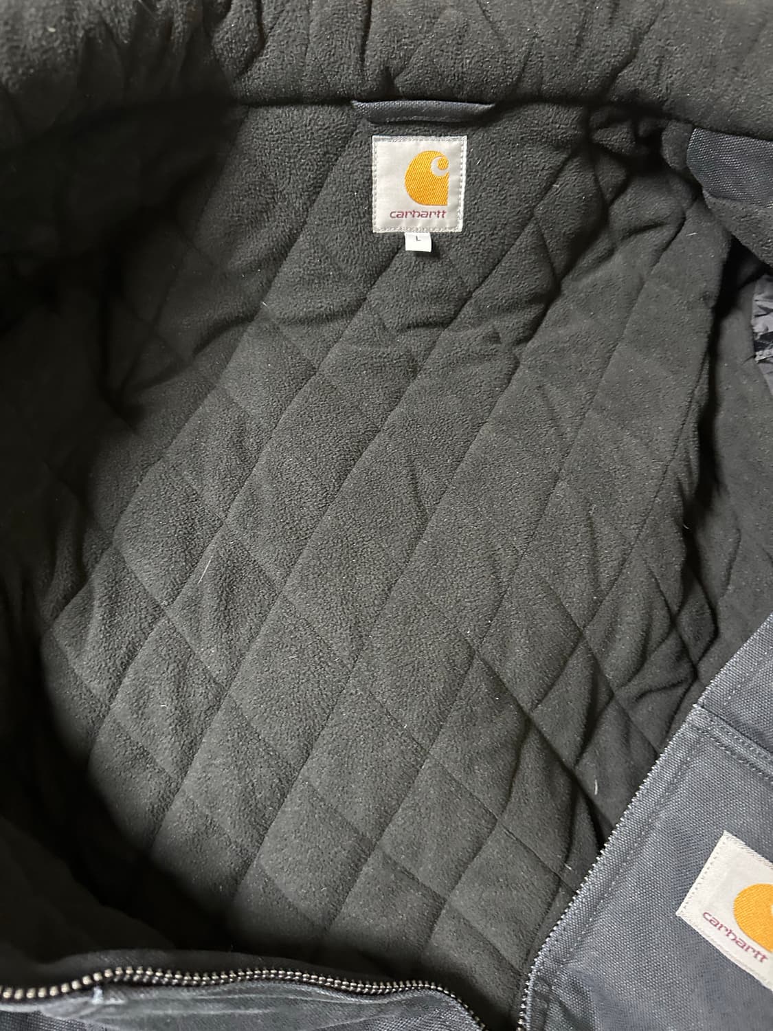 칼하트 액티브 j140 자켓 블랙 L(빈티지x) 상품이미지4