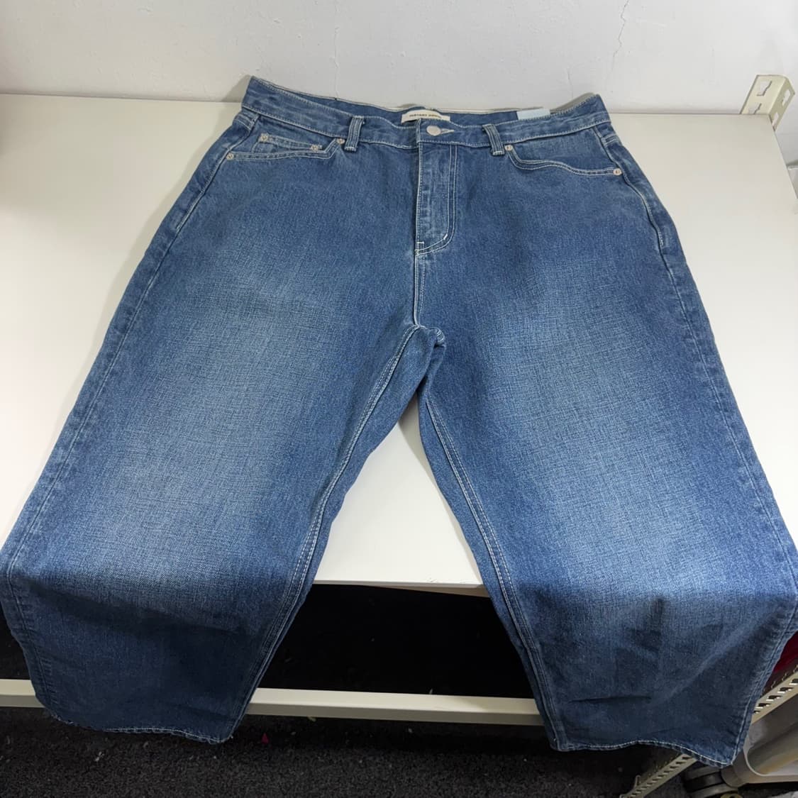 34 XL 블렌디드 인스턴트데님 히스토모 일자핏 청바지 상품이미지2