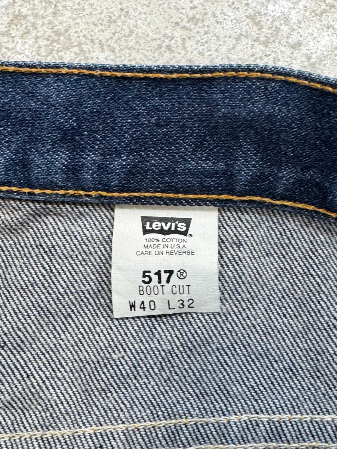 00s 리바이스 517 부츠컷 데님 팬츠 usa 상품이미지4