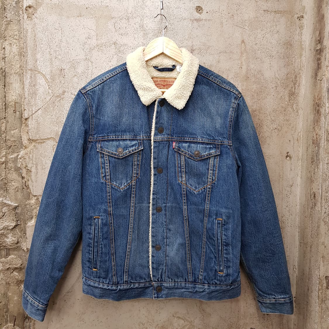 리바이스 쉐르파 데님 트러커 M사이즈  상품이미지1