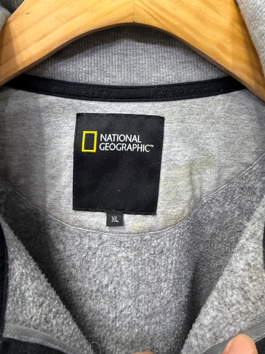 정품) 내셔널지오그래픽 니트 풀집업 자켓 XL 상품이미지7