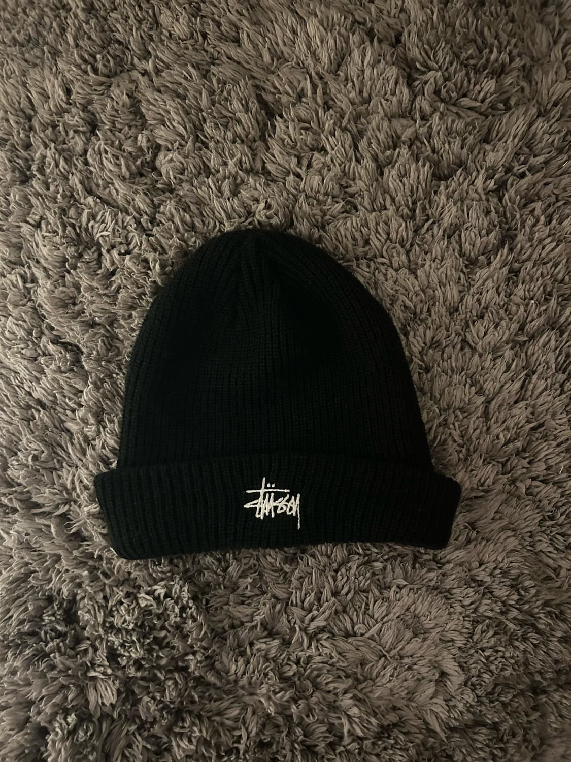 스투시 비니 블랙 상품이미지1