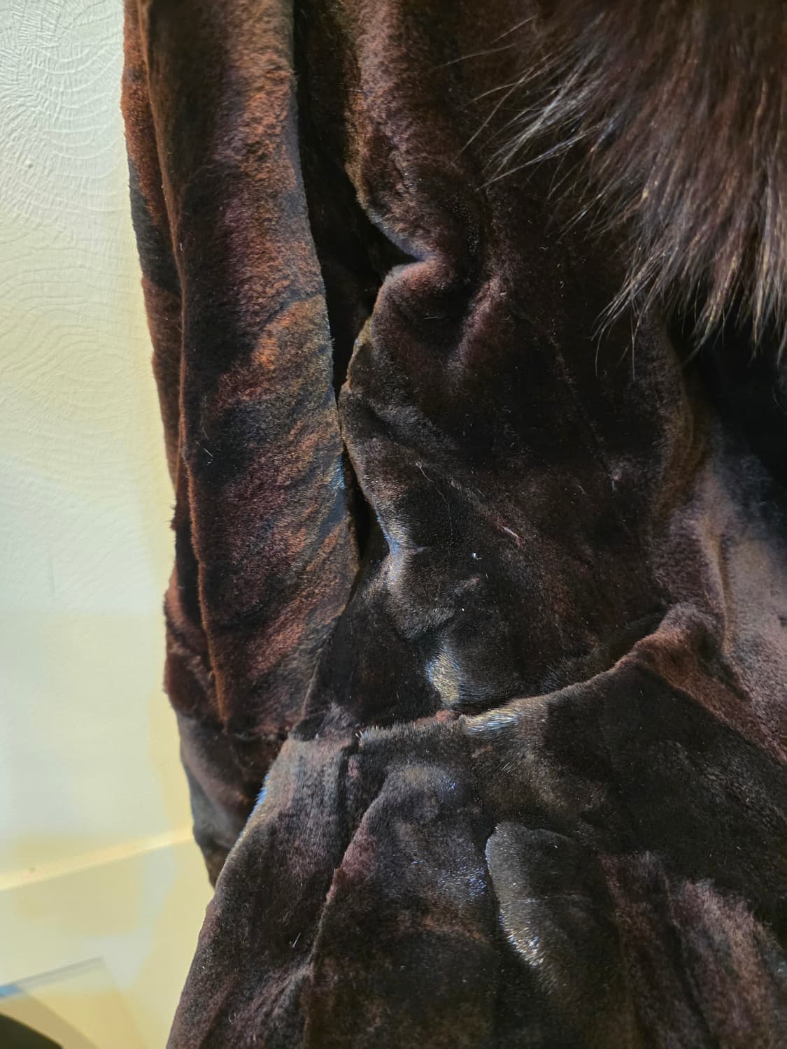 IZZZAT BABA 폭스퍼 밍크코트 상품이미지3