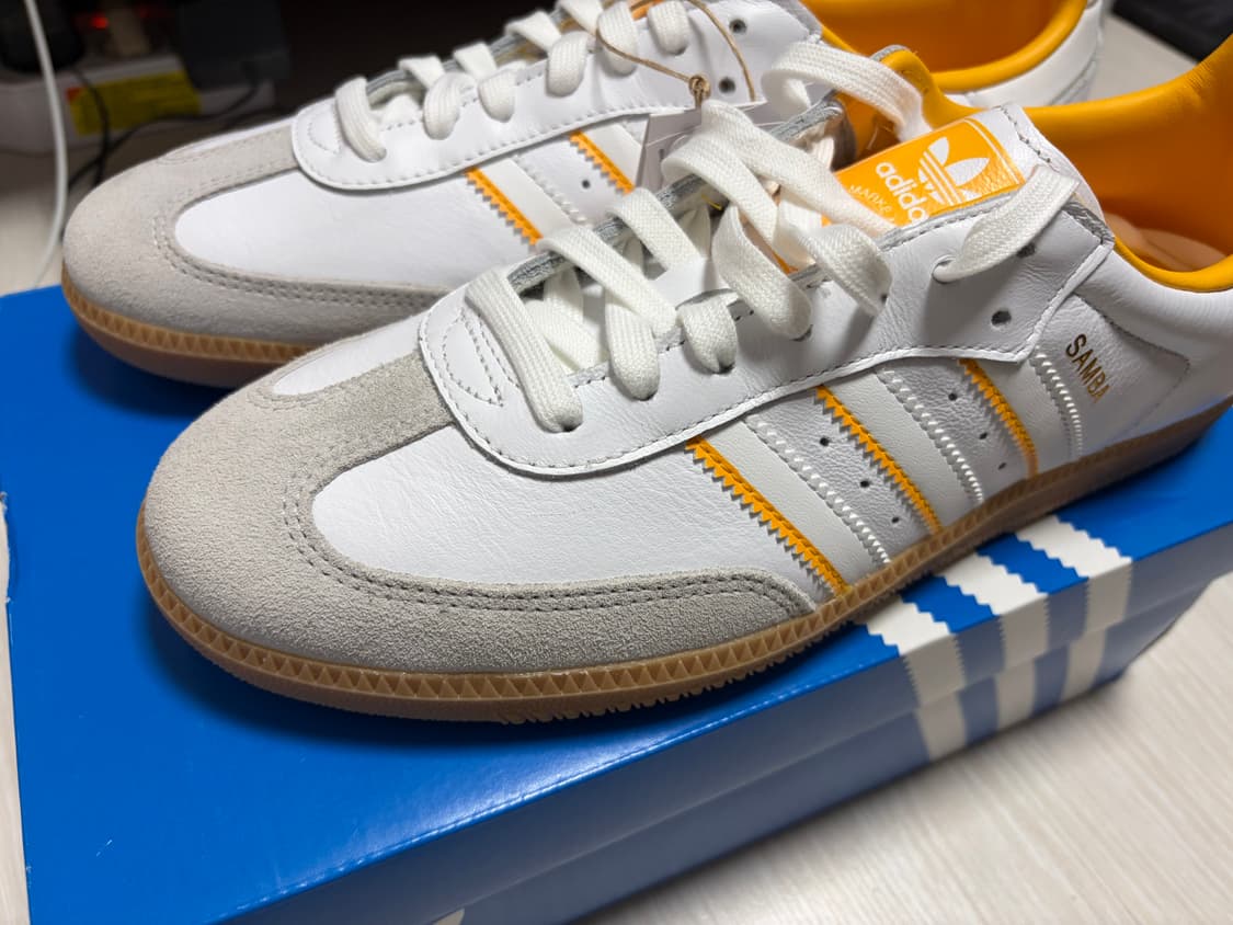 아디다스 삼바 OG 클라우드 화이트 크리스탈 화이트 상품이미지2