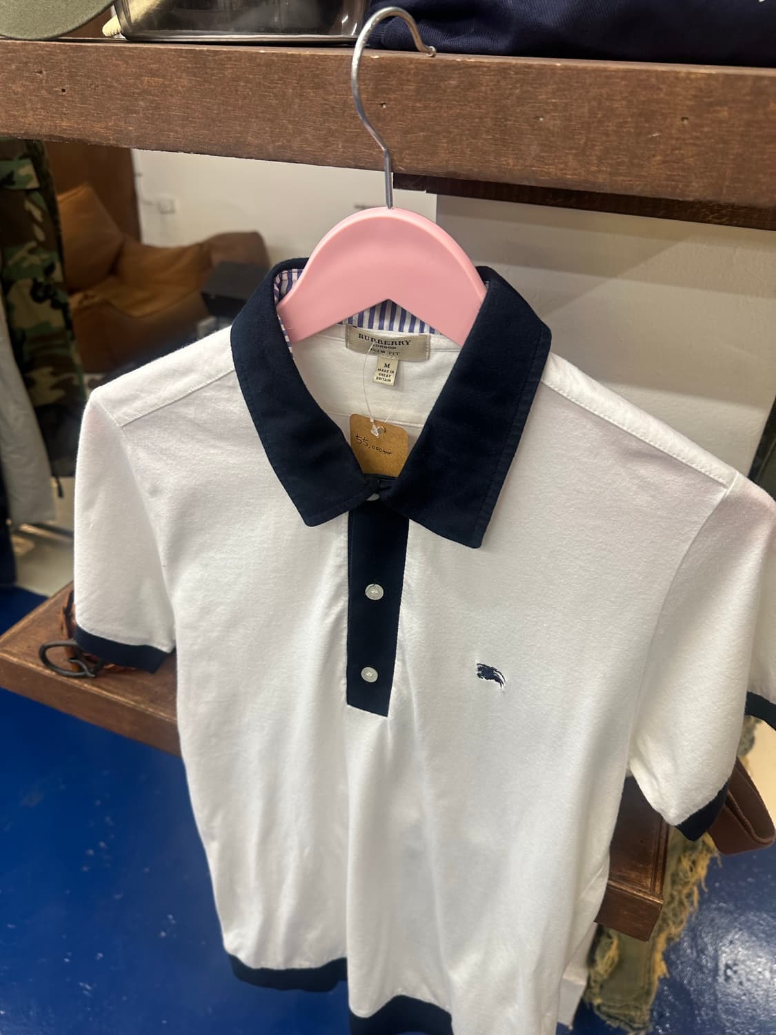 Burberry 버버리 반팔 카라티  상품이미지4