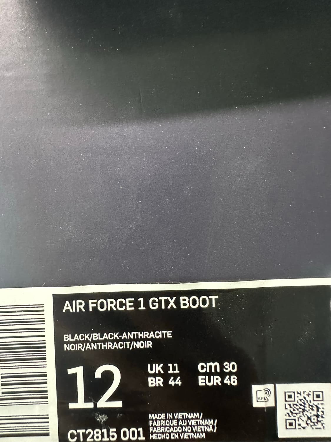 나이키 에어포스1 하이 고어텍스 부트 앤트러사이트 상품이미지2