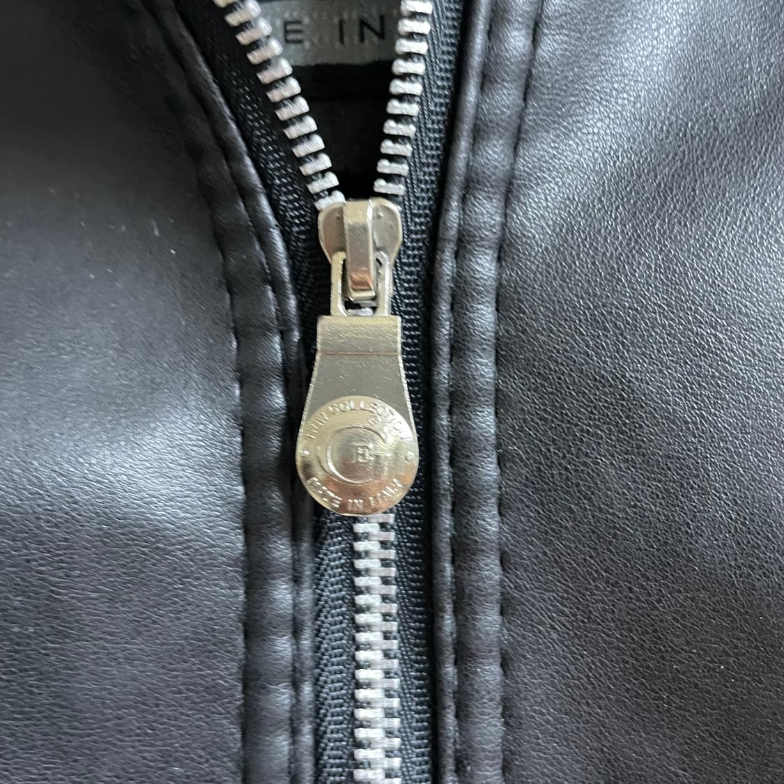 G New Collection 이탈리아 블랙 레더 자켓 상품이미지8