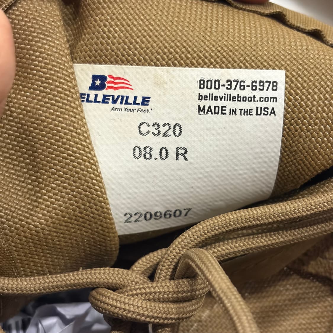 [260] 베르빌 택티컬 사막화 컴뱃 부츠 비브람 상품이미지8