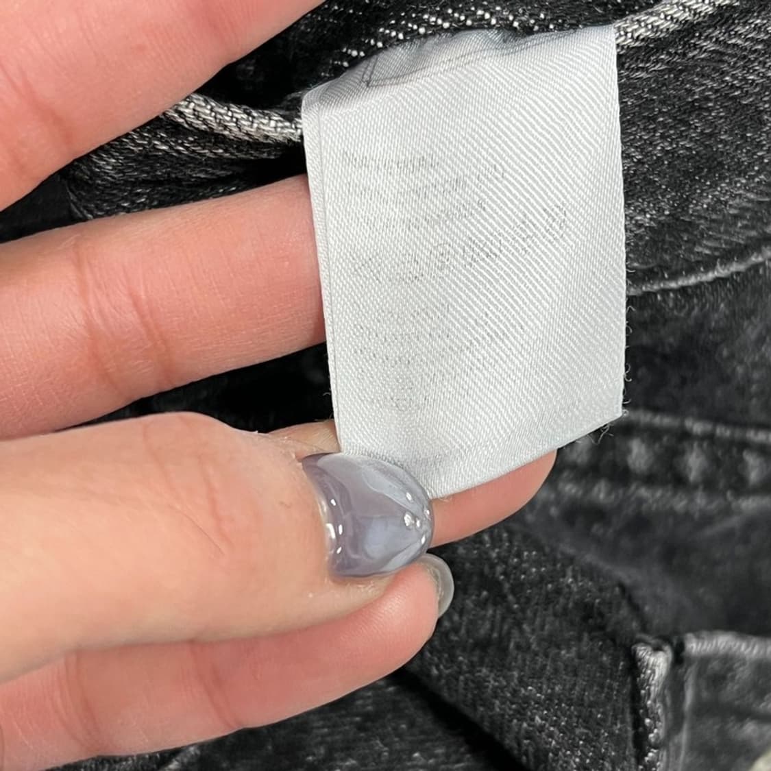 앤더슨벨 흑청 데님팬츠 v0909 상품이미지7